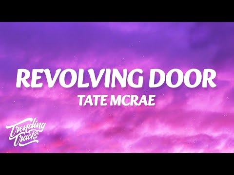 Tate McRae - Revolving door (Clean - Lyrics)