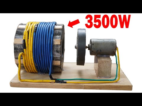 REVOLUTIONARY DIY Generator Creates FREE Unlimited Power!