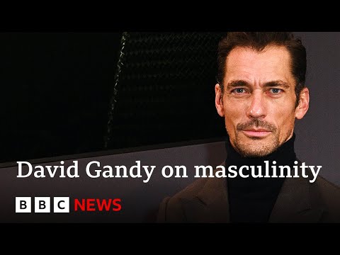 YouTube video thumbnail: 'Andrew Tate Promotes Extreme and Wrong Idea of Masculinity', Says Model David Gandy