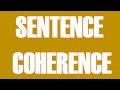 Sentence Coherence and Clarity Tips