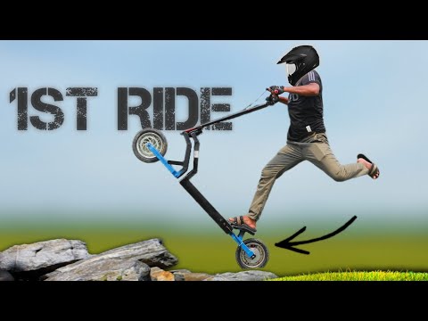 Finally I build a e scooter at home | DIY scooter