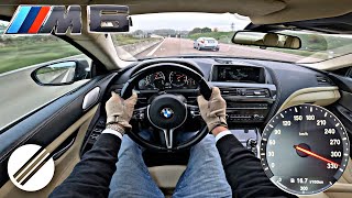BMW M6 F06 Infinitas 700HP Top Speed Drive on German Autobahn 🏎