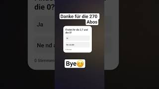 Danke für die 270 Abos!