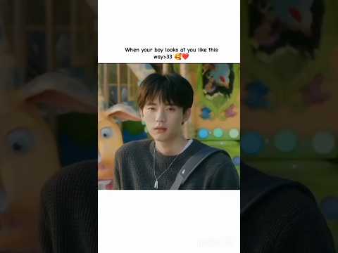 He is so cute and handsome 🥰#cdrama #youtubeshorts