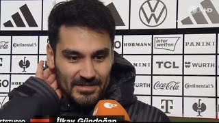 Österreich - Deutschland 2:0 Interview Ilkay Gündogan