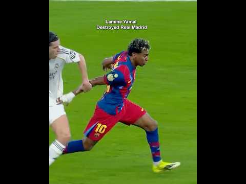 Yamal Masterclass vs Real Madrid ππ