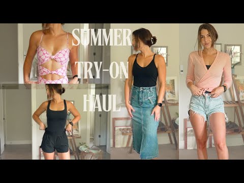 Summer Capsule Wardrobe, Closet Clear Out, Clothing Haul, & Try On