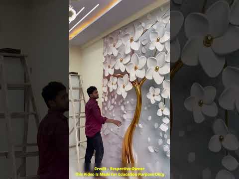 DIY Modern Tiles Wallpaper Easy Install