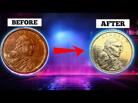 coinage perfect cleaning experiment | science experiment #experiment