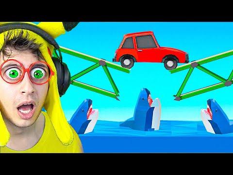 Los PEORES puentes del MUNDO... 😱⚠️!! (ayuda) - Poly Bridge 2 TEKENDO