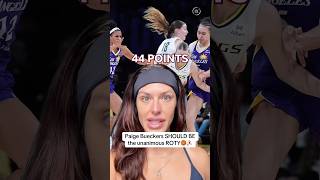 Should Paige Bueckers win Rookie of the Year unanimously? #shorts