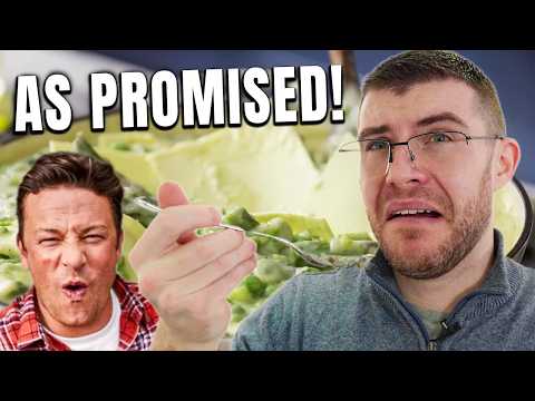 Pro Chef MAKES.. Jamie Oliver's WORST Veggie Lasagna!