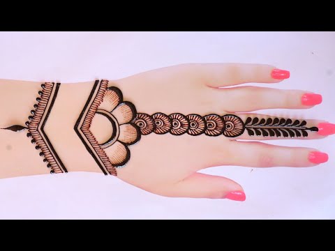 Very beautiful stylish mehndi design | easy arabic mehndi | mehandi design | mehndi design | Mehndi