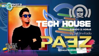 Sesión por TECH HOUSE de FM 87.9 de Radio Municipal de Argentina y DX Radio FM 99.1 de Colombia