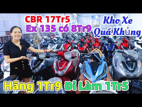 Quá Sốc Sự Trở Lại Của Thanh Đoàn Khi Xã Xe Hãng 1Tr5 Đến 1Tr9 Có Xe CBR Honda 17Tr Còn Rẻ Hơn Nữa