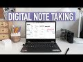 Digital Note-Taking Techniques and Tools