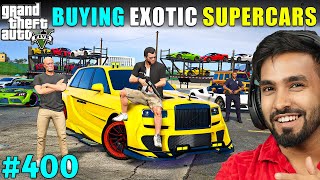 BUYING INSANE LUXURY SUPERCARS FROM TECHNO GAMER | GTA V GAMEPLAY #400 | GTA 5 @TechnoGamerzOfficial