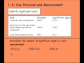 Precision in Significant Digits and Rounding