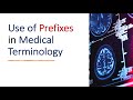 Medical Terminology Prefixes