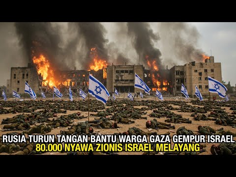 RUSIAH TURUN GUNUNG‼️RUDAL SUPER CANGGI HANTAM ISRAEL, 80.000 NYAWA MOSAD MELAYANG