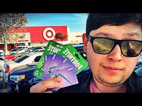 HOW TO GET THE FORTNITE MINTY PICKAXE CODES AT TARGET!