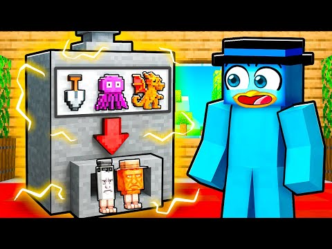 Hice FUSIONES en STEAL A BRAINROT en Minecraft!