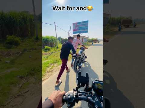 Wait for and 😂 #viral #shorts #short #waitforend #chapri #india #boys #theboys #motovlog #rider