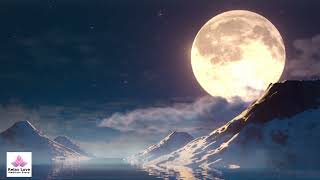 11-Hours Relaxing Nature Sounds and Music for Serenity. Moonlit Mountain River Best Relaxing Music!