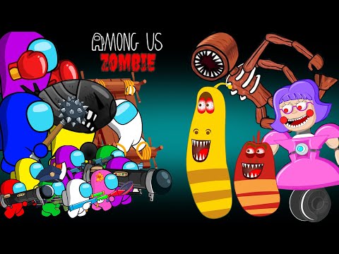 어몽어스 Among Us vs ZOMBIES COLLECTION | Among Us Animation