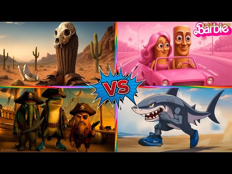 BRAINROT ANIME 🆚 BRAINROT EXTINCTION 🆚 BRAINROT PIRATES 🆚 BRAINROT BARBIE - Tiles Hop EDM Rush!