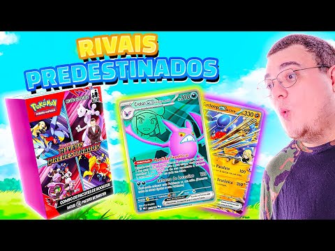 ABRI a Mini Booster Box de Rivais Predestinados… DEU BOM? CARTAS POKEMON