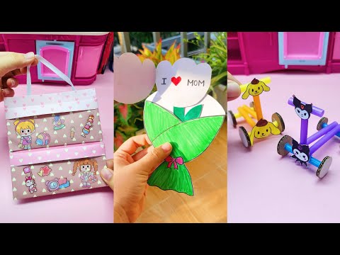 paper crafts ideas/ school supplies / miniature crfats ideas