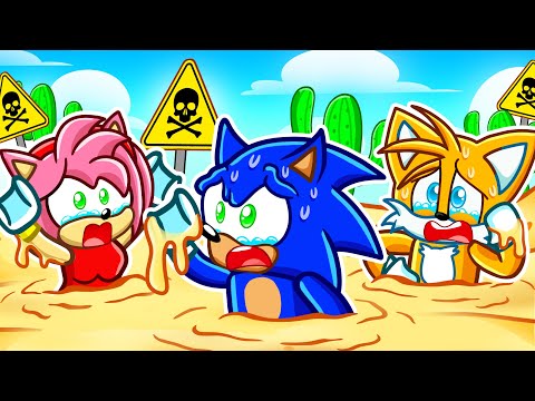ATRAPADO en ARENAS MOVEDIZAS con SONIC y TAILS!