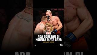 Mungkinkah hasil akan berubah andaikan colokan mata Justin itu tidak terjadi? 👁️🤦‍♂️ #ufc #mma