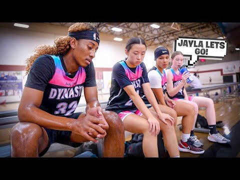 I SNUCK INTO A GIRLS AAU BASKETBALL TOURNAMENT!