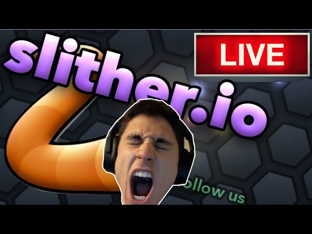 HILARIOUS SLITHER.io Live Stream! | The Frustrated Gamer | Weekly Slither.io Livestream!