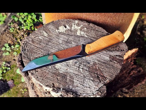 Making a hunting knife