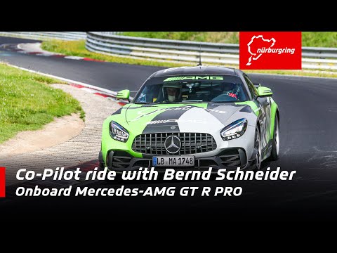 Bernd Schneider drives the Nordschleife | official Co-Pilot lap | Mercedes-AMG GT R PRO