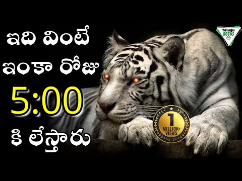 ప్రతి ఉదయం ఇది వినండి, తెలియని శక్తి వస్తుంది | BEST POWERFUL MORNING MOTIVATIONAL VIDEO IN TELUGU