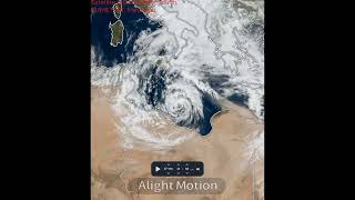 Medicane Samuel (2026) | Satellite imagery #satellite #storm