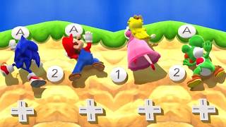 Mario Party 9 Funny Minigames Battle
