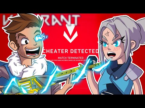 We were destroying this 5-stack in Ranked so their Jett turned her cheats on...