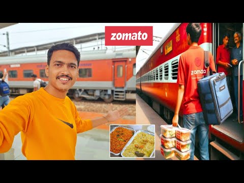 How to Order Food in Train from Zomato | Online Zomato Food Delivery in Train | Order Food in Train