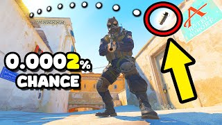 0.0002% CHANCE MOMENTS! - CS2 BEST MOMENTS #62