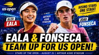 SHOCKING! Alex Eala Teams Up with Joao Fonseca for US Open – Fans Are Going Wild!