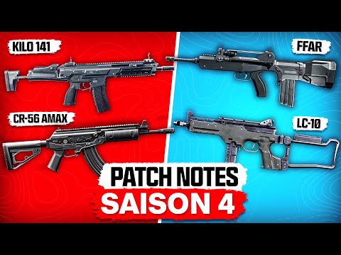 L'Énorme Patch D'Équilibrage de Warzone en Saison 4! (Buffs AR & SMG, Nouveautés)