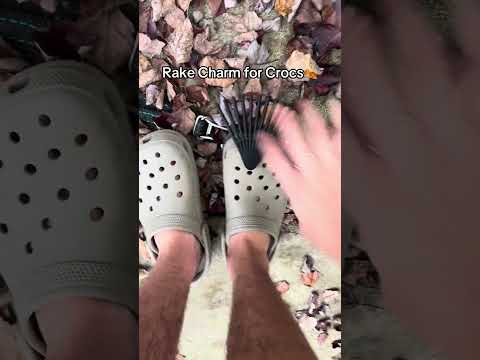 Rake Charm for Crocs