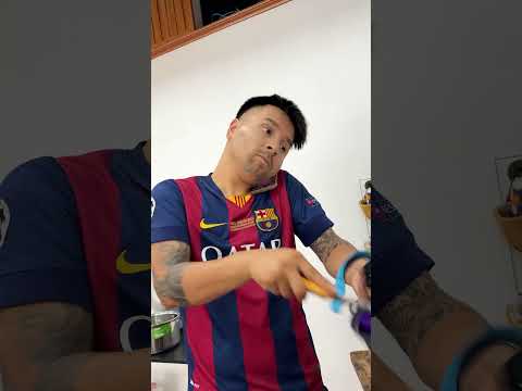 Món ăn kinh dị của Messi #funny #ronaldo