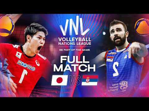 Japan 🇯🇵 vs. Serbia 🇷🇸 - 2024 VNL | Full Match - Week 1