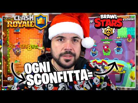 Ogni Partita Persa su CLASH ROYALE gioco a BRAWL STARS